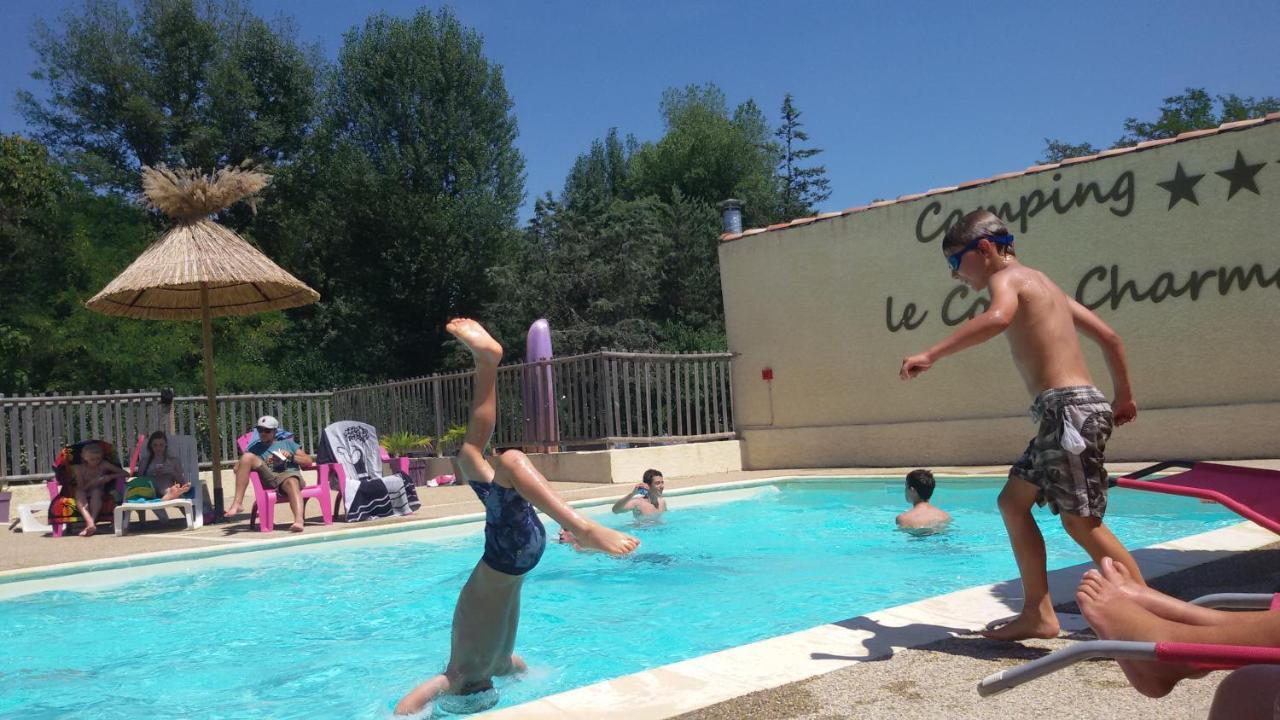 Camping Le Coin Charmant Chauzon Exteriér fotografie