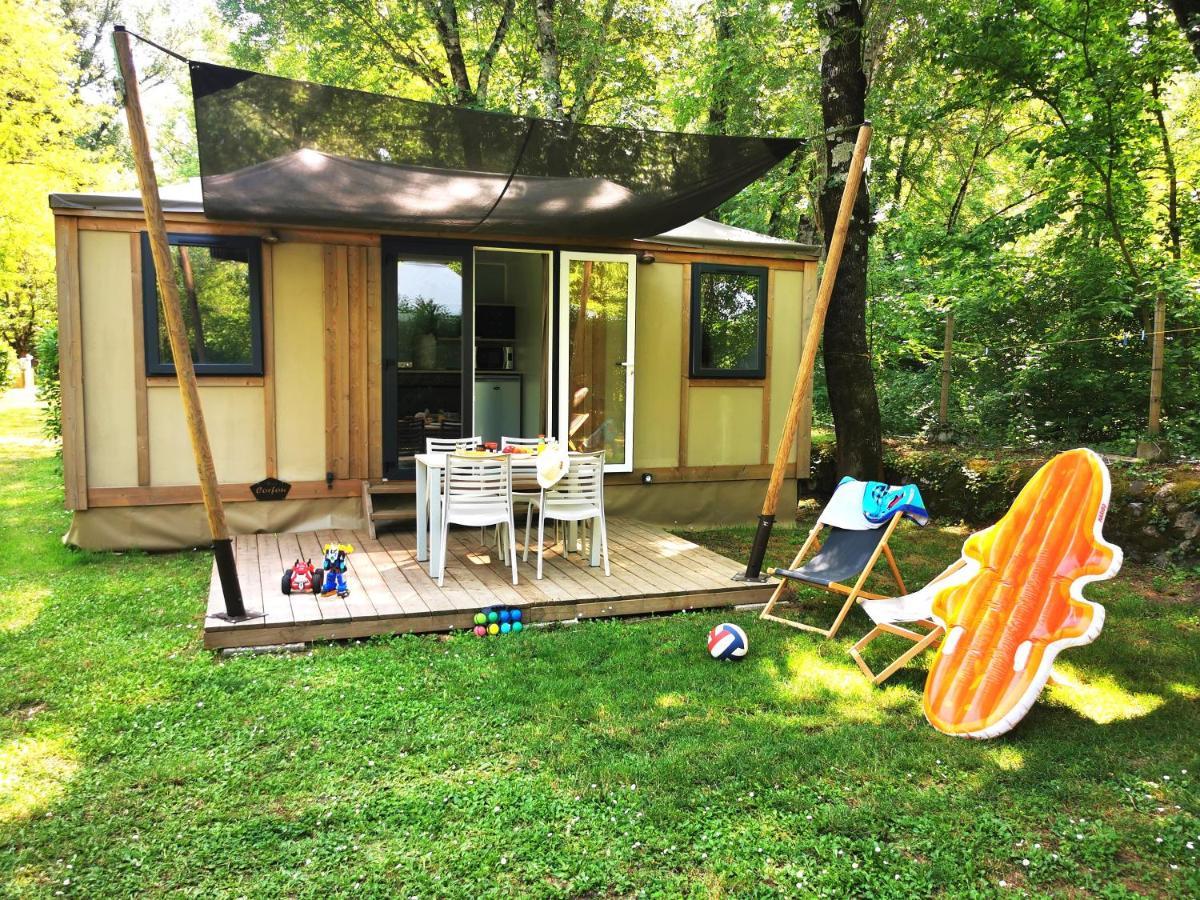 Camping Le Coin Charmant Chauzon Exteriér fotografie