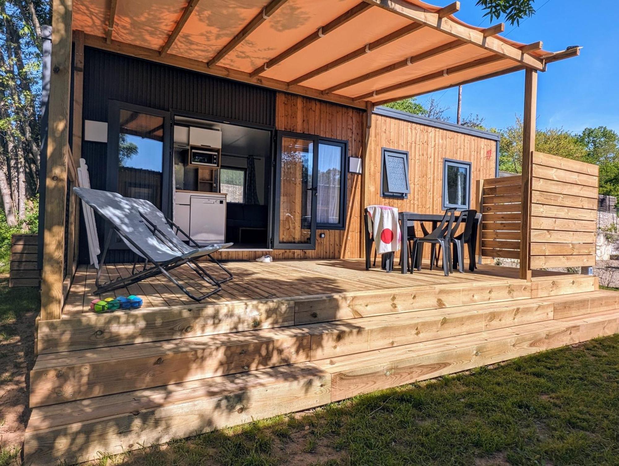 Camping Le Coin Charmant Chauzon Exteriér fotografie