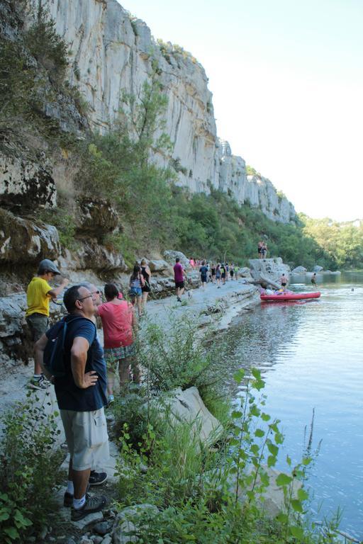 Camping Le Coin Charmant Chauzon Exteriér fotografie