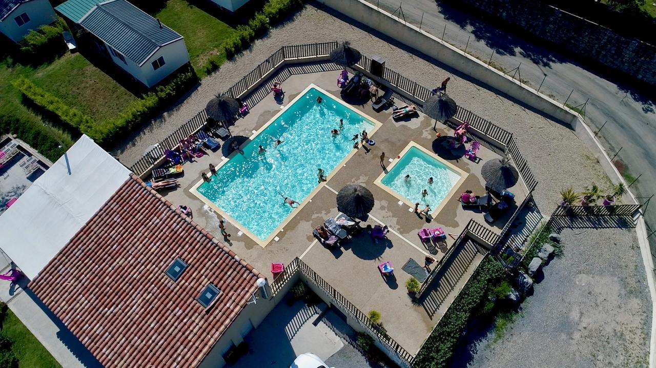 Camping Le Coin Charmant Chauzon Exteriér fotografie