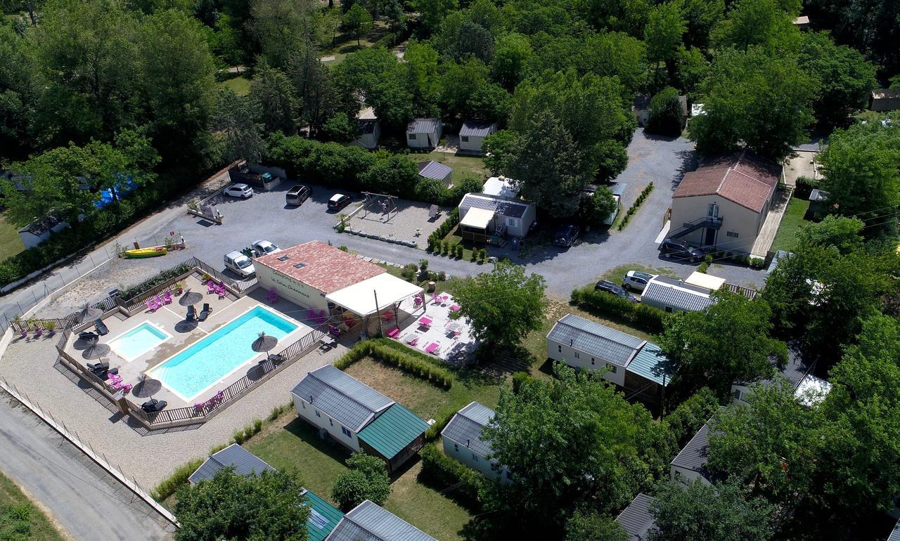 Camping Le Coin Charmant Chauzon Exteriér fotografie