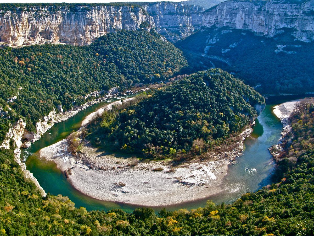 Camping Le Coin Charmant Chauzon Exteriér fotografie